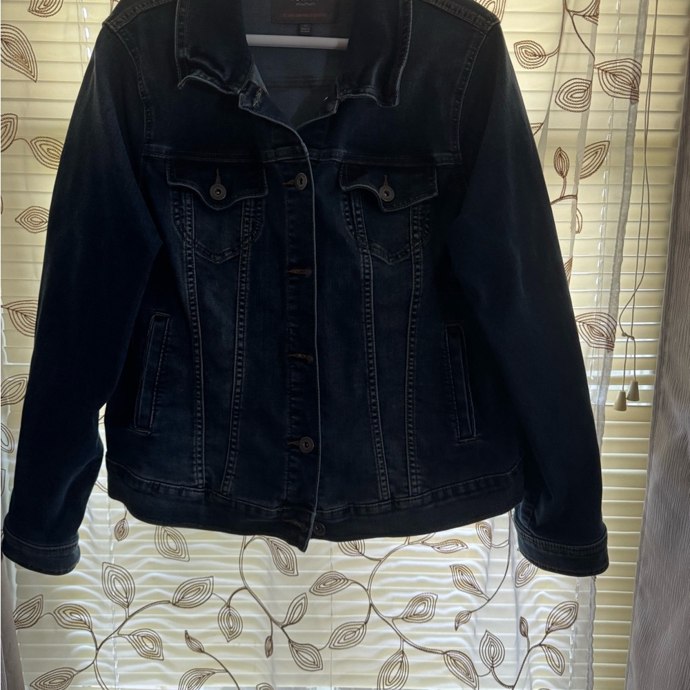 Stylish Black Denim Jacket